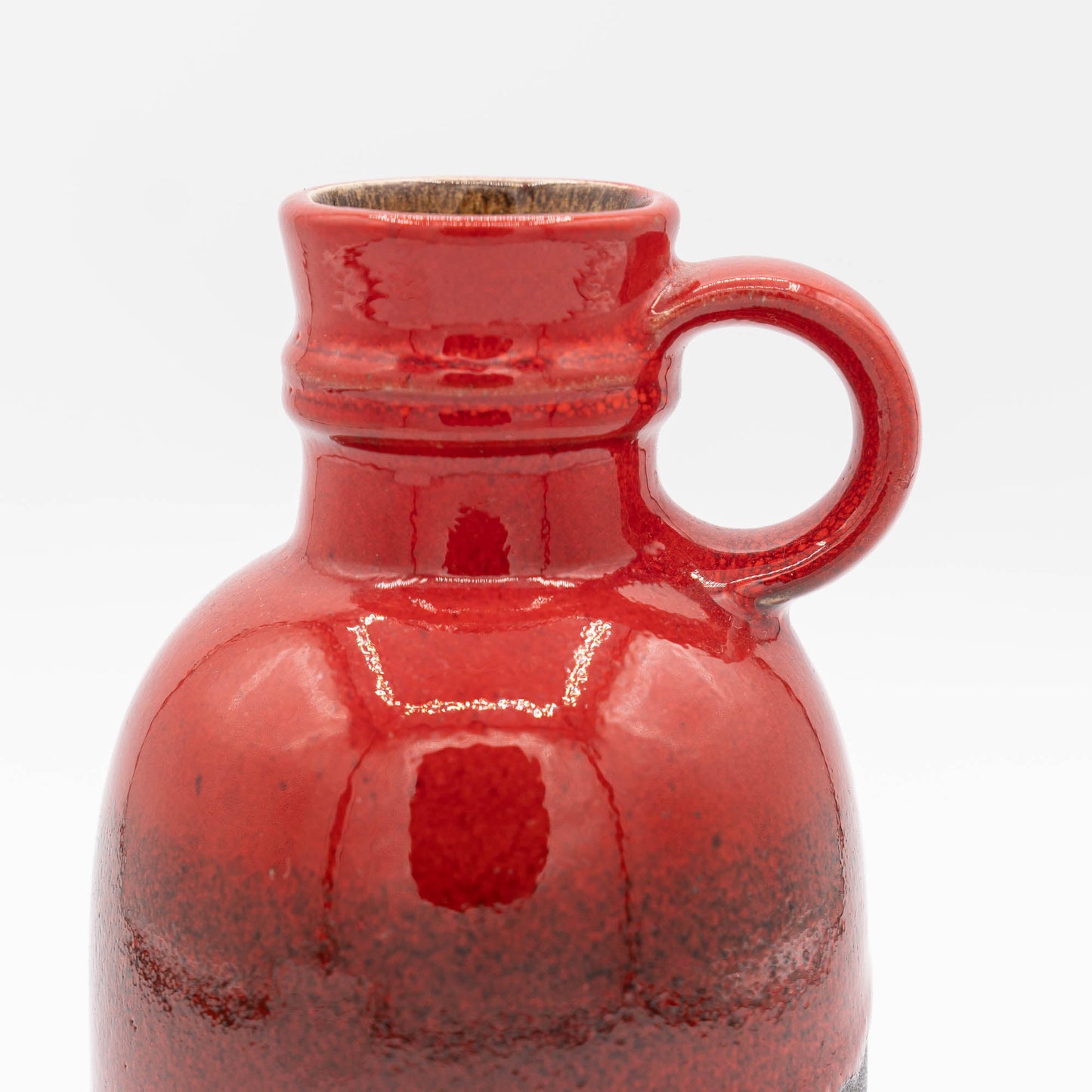 Red Jug Vase - Form 310/15 - Steuler Keramik - c1970s - Vase - The Vintage Tales